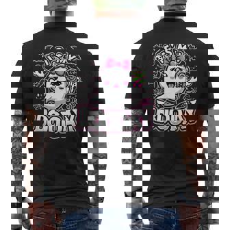 Cute Ghost Booday Birthday Halloween Party Fun Men's T-shirt Back Print - Thegiftio UK