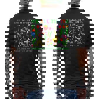 Cute We All Thrive Under Different Conditions Neurodiversity Men's T-shirt Back Print - Thegiftio UK