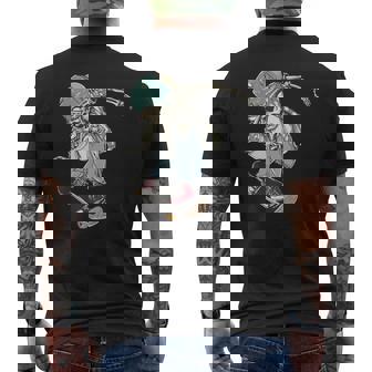 Dabbing Skeleton Skating Skateboard Boy Skate Skateboarder T-shirt da uomo con stampa posteriore - Novitaregali
