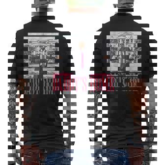 Daddys Home White House Trump 2024 Men's T-shirt Back Print - Thegiftio UK