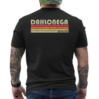 Dahlonega Ga Georgia City Home Root Retro 70S 80S Men's T-shirt Back Print - Monsterry UK