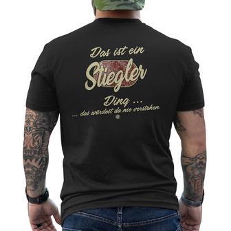 Das Ist Ein Stiegler Ding Family T-Shirt mit Rückendruck - Geschenkecke