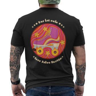 Das Ist Mein 80S Jahre Costume Roller Skates Retro Fancy Dress T-Shirt mit Rückendruck - Geschenkecke