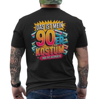 Das Ist Mein 90S Kostüm 90S Kostüm 90S Party Outfit T-Shirt mit Rückendruck - Geschenkecke