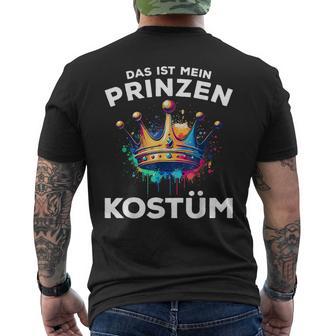 Das Ist Mein Prinzen Costume T-Shirt mit Rückendruck - Geschenkecke