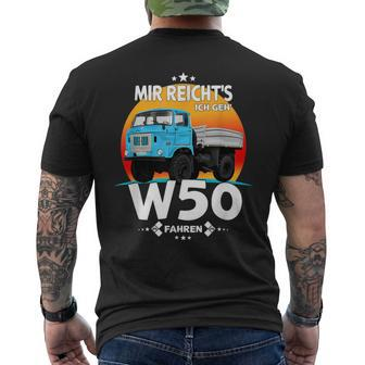 Ddr Ifa W50 T-Shirt mit Rückendruck - Geschenkecke