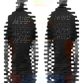 De Primer Nombre Makenzie Mi Personalizada Con Nombre Camiseta Hombre Estampado Espalda - Regaloses