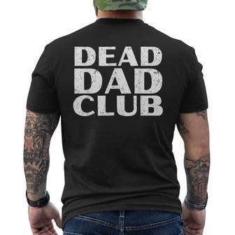 Dead Dad Club Retrointage Lustiger Spruch Zitat T-Shirt mit Rückendruck - Geschenkecke