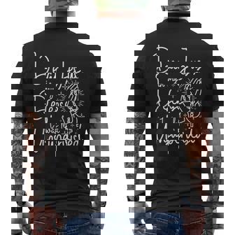 Dear Jesus In My Defense I Was Left Unsupervised Men's T-shirt Back Print - Thegiftio UK