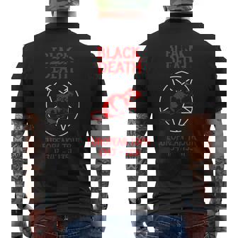 Death European Tour Storia Divertente T-shirt da uomo con stampa posteriore - Novitaregali