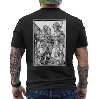 The Death And The Landsknecht By Albrecht Durer 1510 T-Shirt mit Rückendruck - Geschenkecke