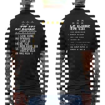 Detti Dello Chef Cuoca Cuisine Regalo T-shirt da uomo con stampa posteriore - Novitaregali