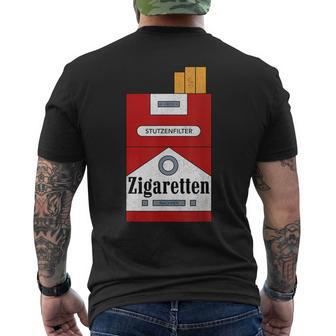 Deutsche Memes Football Meme Walter Football Cigarettes T-Shirt mit Rückendruck - Geschenkecke