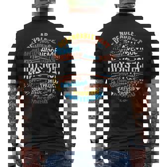 Dialysis Tech Dialysis Technician Week Men's T-shirt Back Print | Mazezy
