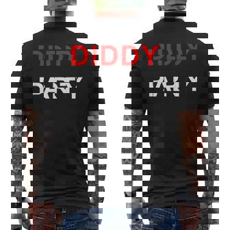 Diddy Party Parody Men's T-shirt Back Print | Mazezy