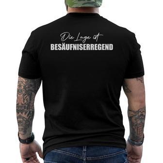 Die Lagist Ist Aufufungsungs The Layer T-Shirt mit Rückendruck - Geschenkecke