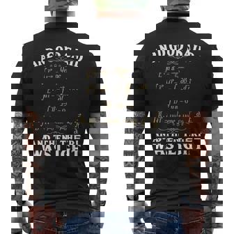 Dio Ha Detto E Poi C'era Luce Maxwell Equazione Math Geek T-shirt da uomo con stampa posteriore - Novitaregali