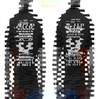Divertente Idee Regalo Per Macelleria Di Carne Per Macellaio T-shirt da uomo con stampa posteriore - Novitaregali