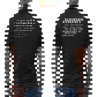 Divertente Numismatica Coin Collecting T-shirt da uomo con stampa posteriore - Novitaregali