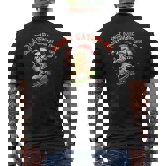 Divertente Pan Di Zenzero Natalizio T-shirt da uomo con stampa posteriore - Novitaregali