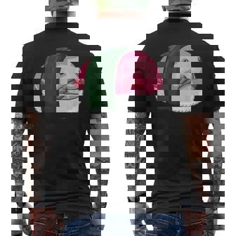 Divertente Regalo Brutto Di Pesce Sfoglia Per Gli Uomini Giapponesi Amanti Del Sushi T-shirt da uomo con stampa posteriore - Novitaregali