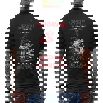 Divertido Regalo Cuerpo De Bomberos Firefighter Camiseta Hombre Estampado Espalda - Regaloses
