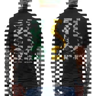 Dna Rna Biologo Divertente Biologia Studente Scienza Cellulare T-shirt da uomo con stampa posteriore - Novitaregali