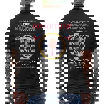 Donald Trump 47Th President Inauguration 2025 Supporters Men's T-shirt Back Print | Mazezy