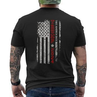 Donald Trump Take America Back 2024 Donald Trump 4Th Of July Men's T-shirt Back Print - Monsterry CA