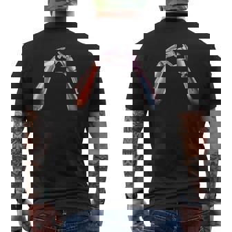 Donna Mano Cuore Ai Robot Mani Robot Camicia Con Collo A T-shirt da uomo con stampa posteriore - Novitaregali