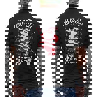 Dove Il Mio Ho's At Divertente Babbo Natale & Natale T-shirt da uomo con stampa posteriore - Novitaregali