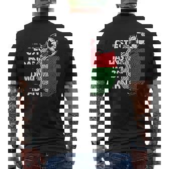 Drapeau Madagascar Cadeau Foot Madagascar C'est Dans Mon Adn T-shirt imprimé au dos - Cadeauxyz