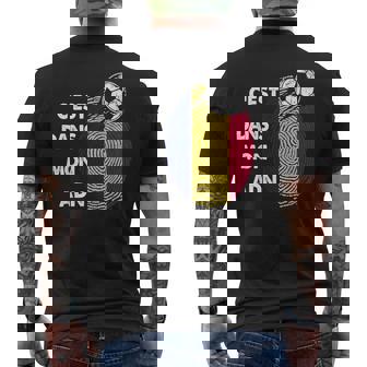 Drapeau Roumanie Cadeau Foot Roumanie C'est Dans Mon Adn T-shirt imprimé au dos - Cadeauxyz