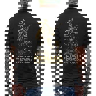 Drôle Chasse Peinard Loin Des Connards Humour Chasseur T-shirt imprimé au dos - Cadeauxyz