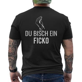 Du Ficko Lohn Italia Workelvet Gesture T-Shirt mit Rückendruck - Geschenkecke