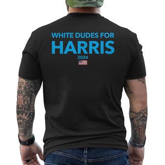 Dudes For Harris 2024 T-Shirt mit Rückendruck - Geschenkecke