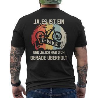 E-Bike Ja Ich Hab Dich Überhaut E Bike T-Shirt mit Rückendruck - Geschenkecke