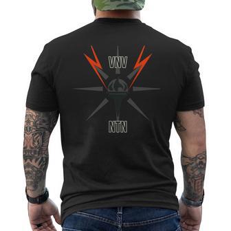 Ebm-Nation Electronic Body Music Pro-Vnv-Ntn T-Shirt mit Rückendruck - Geschenkecke