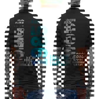 Edición Limitada Agosto 1985 Retro 1985 Año 1985Intage Camiseta Hombre Estampado Espalda - Regaloses