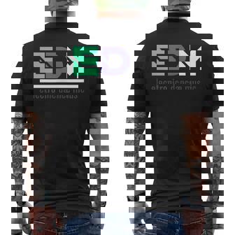 Edm Electronic Dance Music Festival Fiesta Techno Dj Camiseta Hombre Estampado Espalda - Regaloses