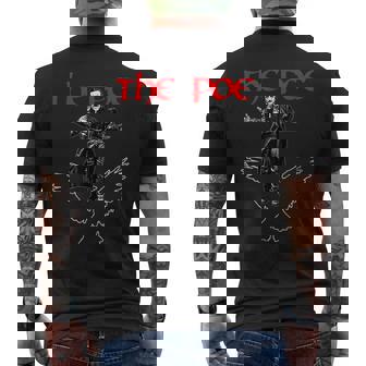 El Poe Gótico Edgar Allan Poe Cuervo Cuervo Camiseta Hombre Estampado Espalda - Regaloses