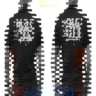 Embrace Cold Showers & Ice Bath Wim Deep Breathing Men's Back Print T-Shirt - Monsterry