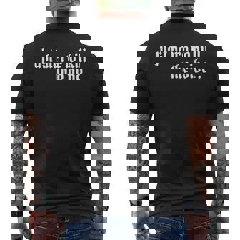 Emo Rock Here To Kill The Vibe Emo Ska Pop Punk Band Music Men's T-shirt Back Print - Monsterry