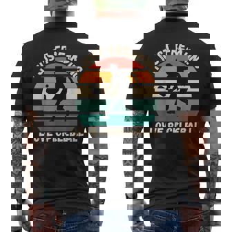 Me Encanta El Pickleballintage Me Encanta El Pickleball Camiseta Hombre Estampado Espalda - Regaloses