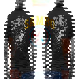 Entrenador De Artes Marciales Sambo Camiseta Hombre Estampado Espalda - Regaloses