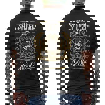 Es Una Cosa De Sepulveda Que No Entenderías Nombre Clásico Camiseta Hombre Estampado Espalda - Regaloses