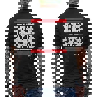 Esegui Cmd Programmatore Coder Computer Nerd T-shirt da uomo con stampa posteriore - Novitaregali