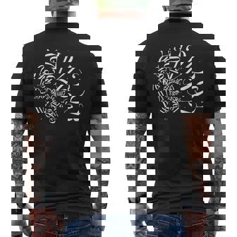 Espiral De Secuencia De Fibonacci Camiseta Hombre Estampado Espalda - Regaloses