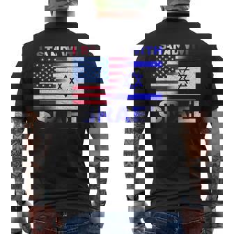 Estoy Con Israel Conflicto Palestino Israelí Pro Israel Camiseta Hombre Estampado Espalda - Regaloses