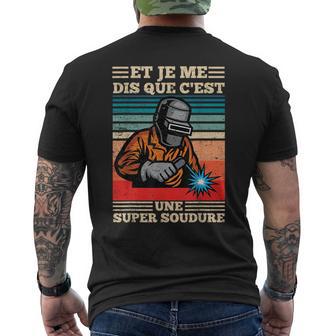 Et Je Me Dis Que C'est Un Monde Merveilleux T-shirt imprimé au dos - Cadeauxyz